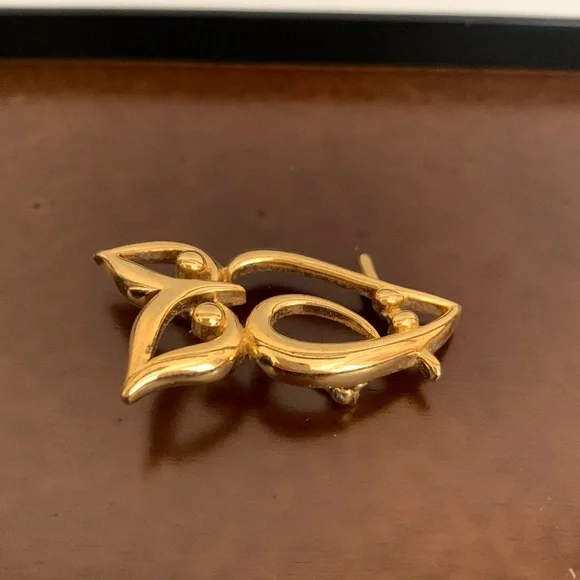 Vintage Trifari Owl brooch - Picture 2 of 6